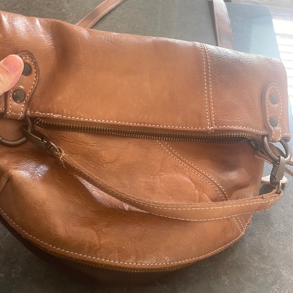 Bed Stu Bags Bed Stu Tahiti Handbag Purse Crossbody Satchel Camel